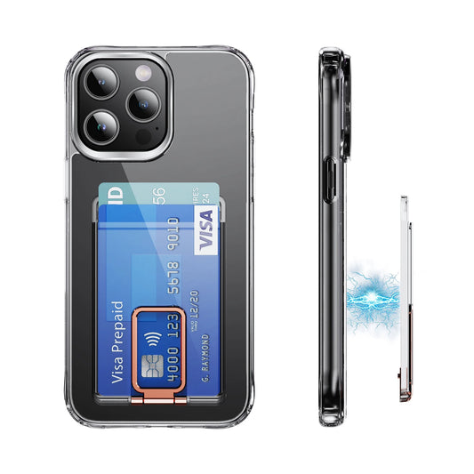 Transparent Magnetic For Magsafe Card Wallet