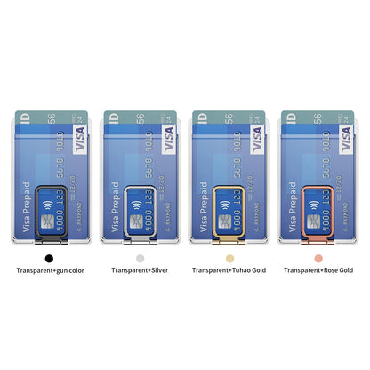 Transparent Magnetic For Magsafe Card Wallet