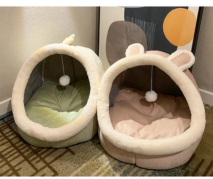 Washable pet lounger cushions