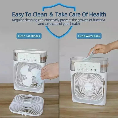 3-in-1 Portable Humidifier Fan Air Conditioner