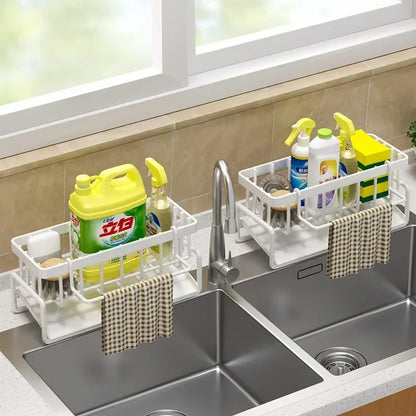 Multifunctional Sponge Rack Drainer Kitchen Shelf