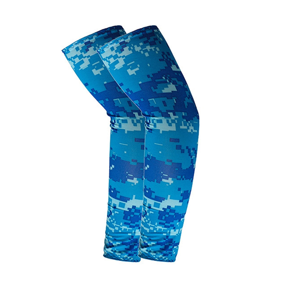 2Pcs Unisex Cooling Arm Sleeves Cover Women Men Sports - BestShop