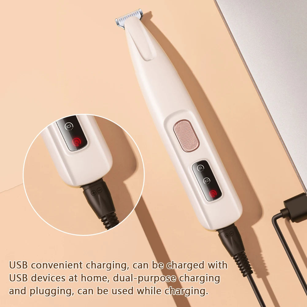 Portable Dog/Cat Paw Trimmer with LED Light