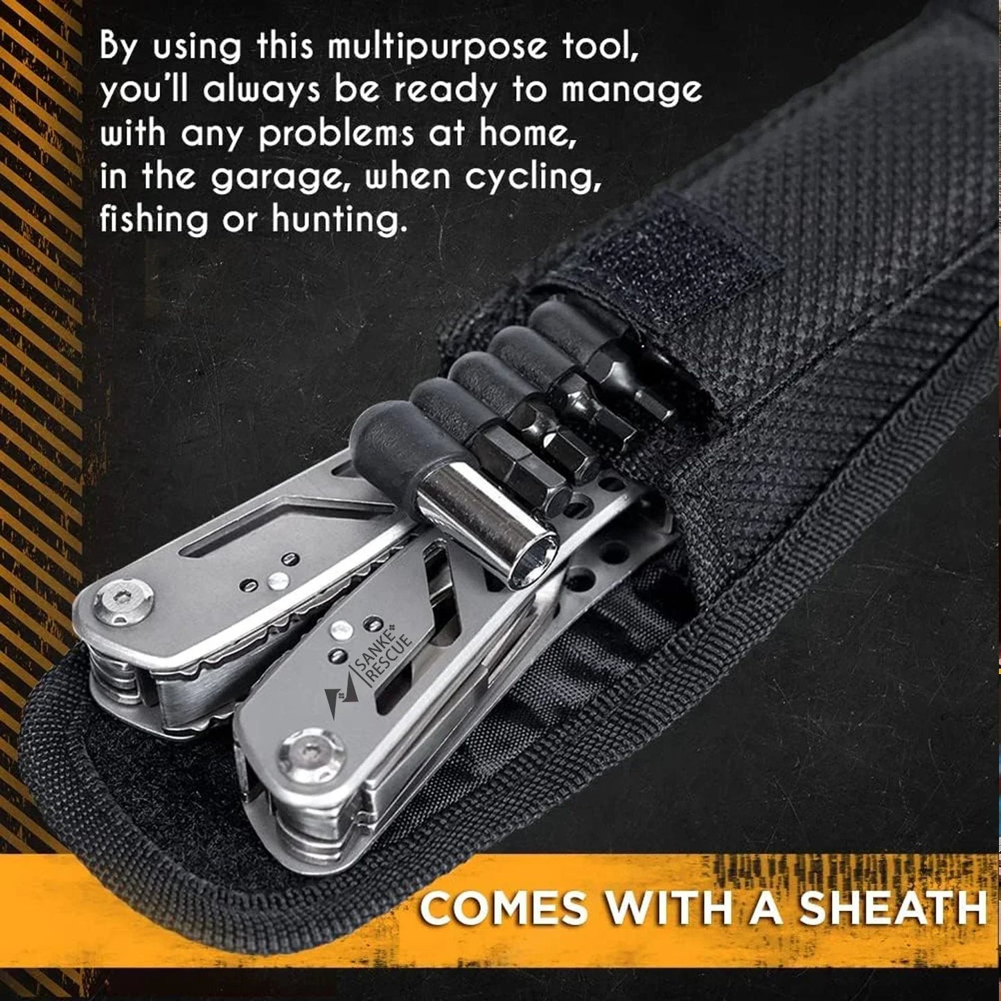 24-in-1 Multitool Pliers for All Adventures