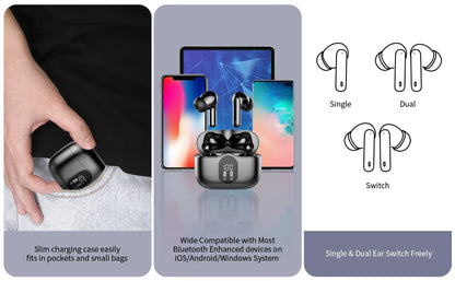 Btootos A90 PRO Wireless Earbuds