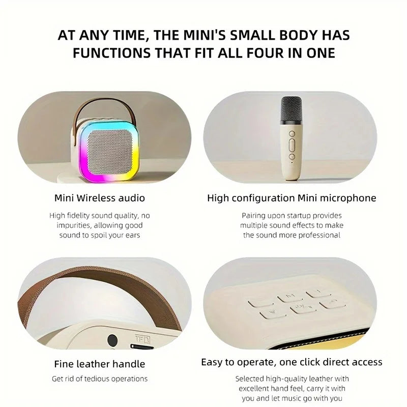 Mini Karaoke Machine for Kids