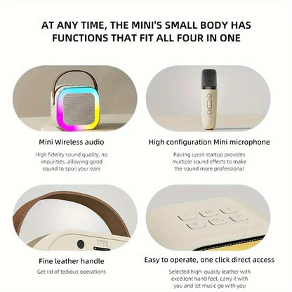 Mini Karaoke Machine for Kids