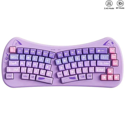BOW Bluetooth USB Wireless Split Keyboard