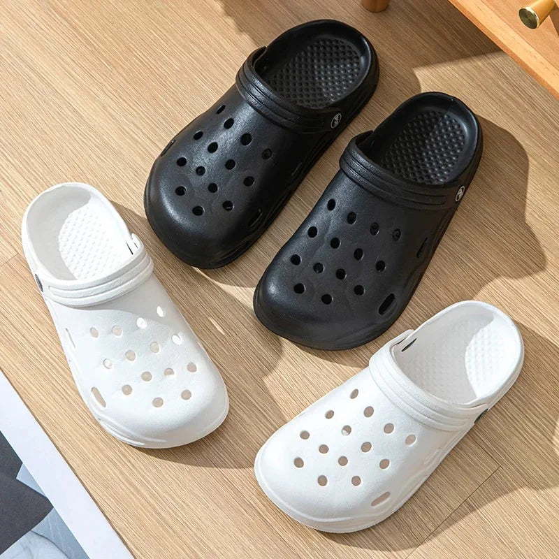 Summer Hollow Out Closed Toe Sandals