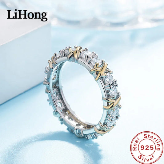 Luxury 925 Sterling Silver Ring
