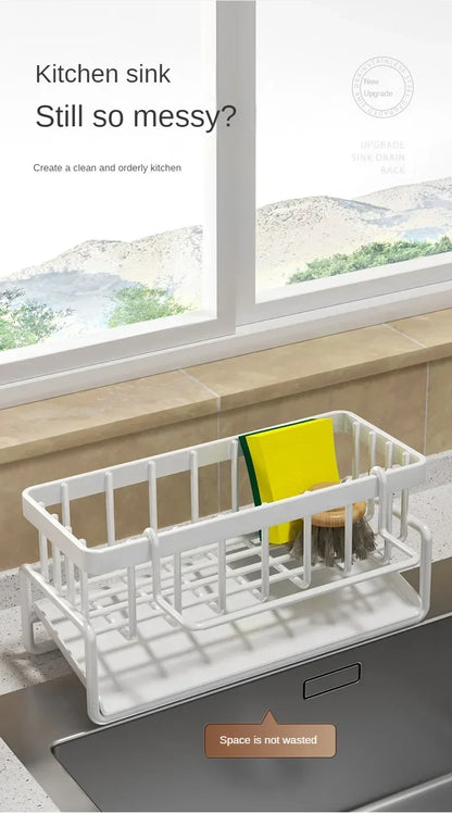 Multifunctional Sponge Rack Drainer Kitchen Shelf