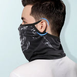 Load image into Gallery viewer, 3D Skull Summer Hanging Ear Triangle Scarf
