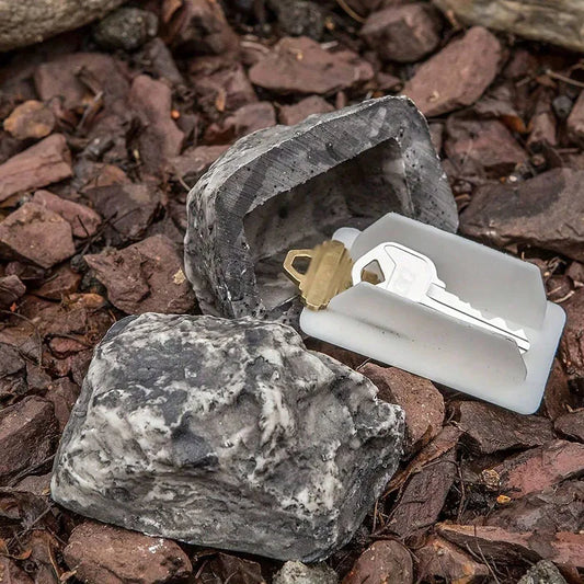 Stone Key Box Simulation Stone