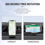 Load image into Gallery viewer, Wireless Charger Car Phone Holder Stand 15W Fast Charging - BestShop