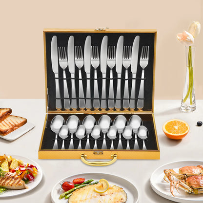 Flatware Set Stainless Steel Silverware Cutlery