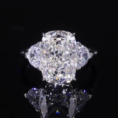 Fancy Light Yellow CZ Ring