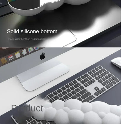 Cloud Mouse pad with wrist rest