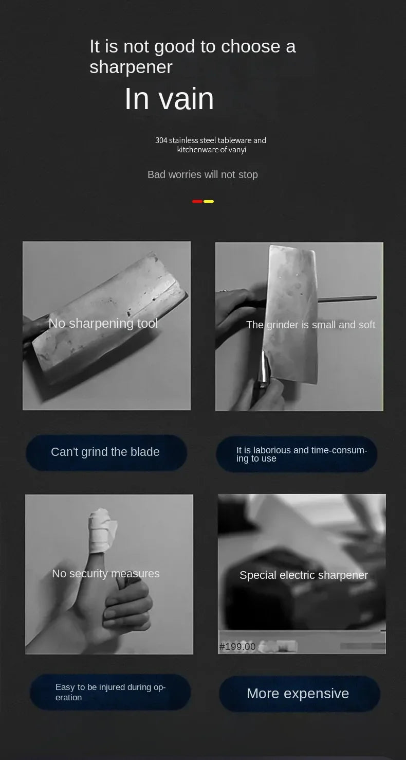 Multifunctional Electric Knife Sharpener