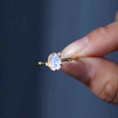 Bague en argent faite à la main