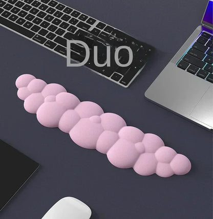 Cloud Mouse pad with wrist rest