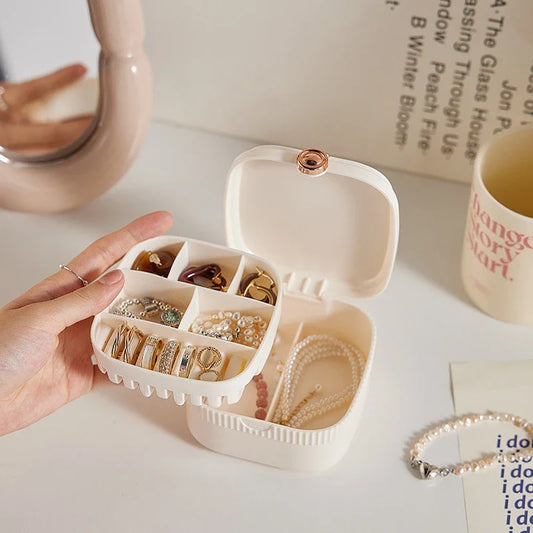 Portable Travel Jewelry Organizer Box