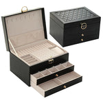 Load image into Gallery viewer, Large Jewelry Storage Box Multi-Layer Organizer - BestShop