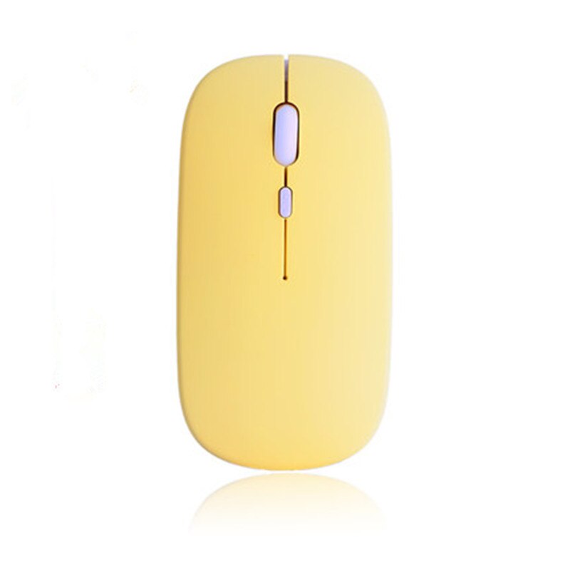 Macaron Rechargeable Wireless Bluetooth Mouse 2.4G USB - BestShop