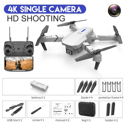 E88 Pro RC Drone 4K Professinal 1080P Wide Angle HD Camera - BestShop