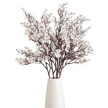 Flor artificial de Gypsophila de seda, 50 cm, ramas largas, decoración del hogar, plantas falsas para bodas, fiestas, adornos de bricolaje 