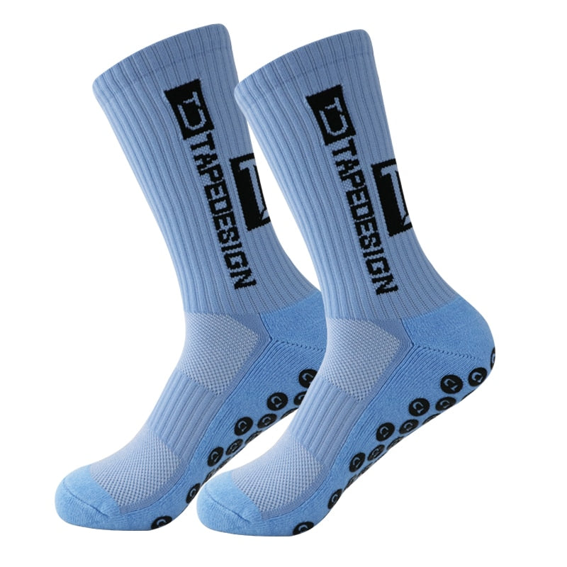 Men Anti-Slip Football Socks High Quality Soft Breathable - BestShop