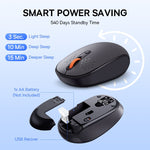 Load image into Gallery viewer, Baseus F01B Mouse Wireless Bluetooth 5.0 Mouse Silent Click - BestShop
