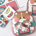 Load image into Gallery viewer, Paper Waffle Quiet Colorful Bread Cartoon Book
