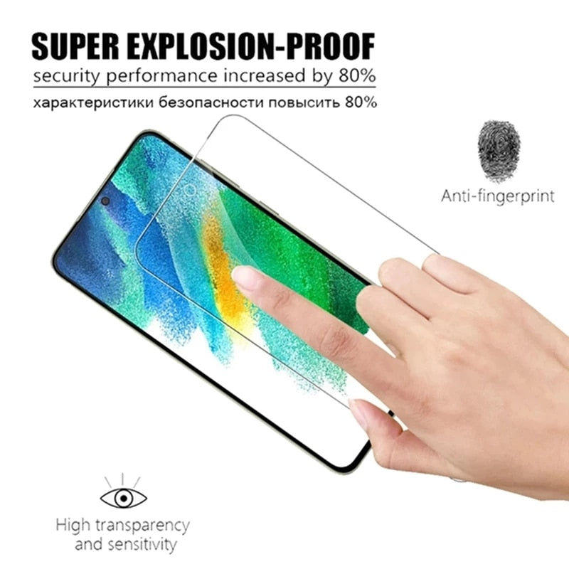 3Pcs Tempered Glass For Samsung Galaxy - BestShop