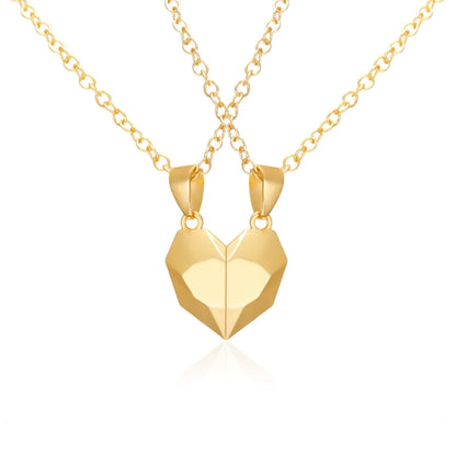Magnetic Heart Couple Necklace