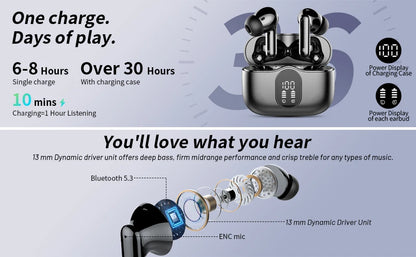 Btootos A90 PRO Wireless Earbuds