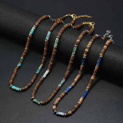 Vintage Bohemian Summer Necklace Ethnic Style