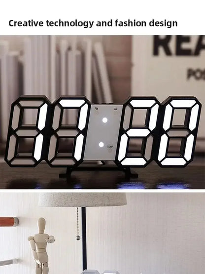 3D LED Digital Clock