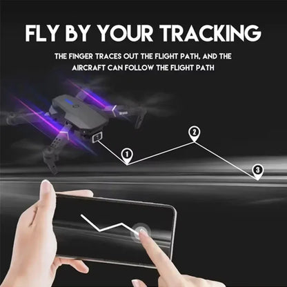 E88Pro Foldable RC Drone 4K/1080P HD Cam