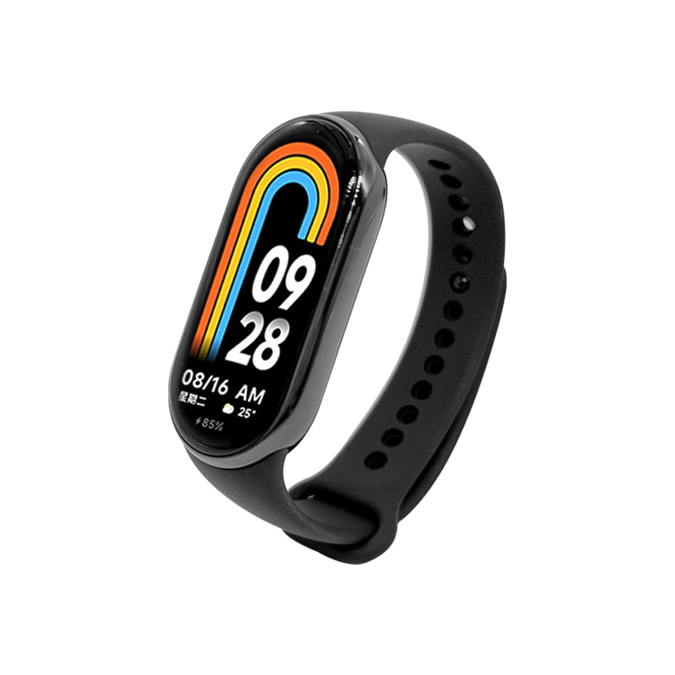 MYVN Adjustable Stylish Mi Band Soft 5 Watch Combo Soft Silicone Strap Belt  Band Bracelet - Pack of 4 - (Grey,Blue,Orange,Green) Only for Mi Band 5 and  Band 6 - LowestRate Shopping