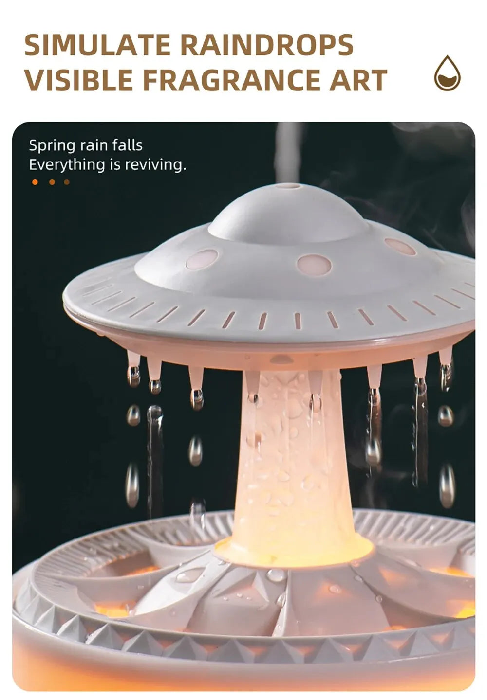 Air Humidifier Ultrasonic Aromatherapy Diffusers