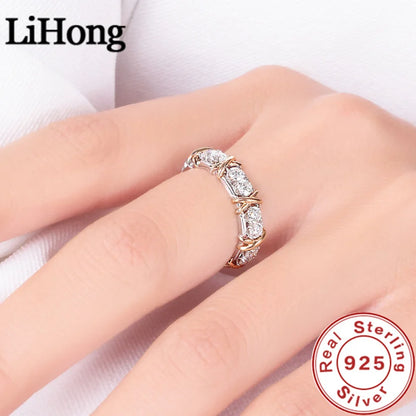 Luxury 925 Sterling Silver Ring