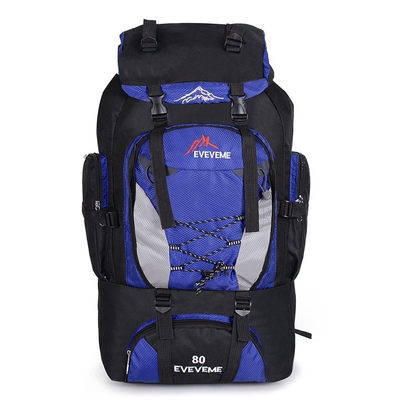 80L Large Waterproof Climbing Hiking Backpack - BestShop