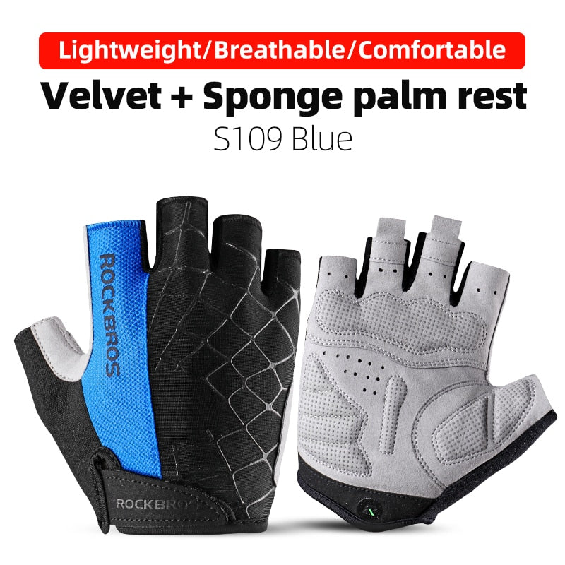 Cycling Gloves Half Finger Shockproof Wear - BestShop