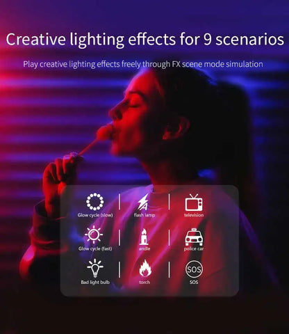 Mini RGB Hot Boot Live Photography LED