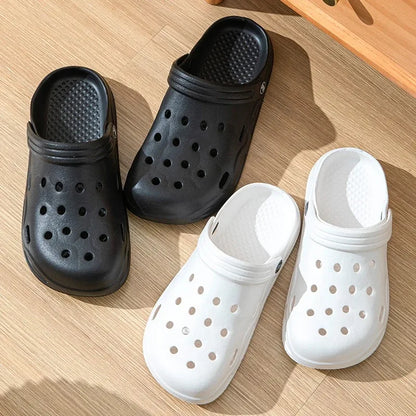 Summer Hollow Out Closed Toe Sandals