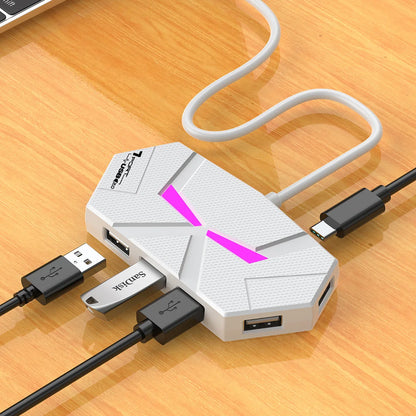 7-port Compatible USB2.0 Expansion Splitter