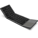 Load image into Gallery viewer, Portable Mini Three Folding Bluetooth Keyboard - BestShop
