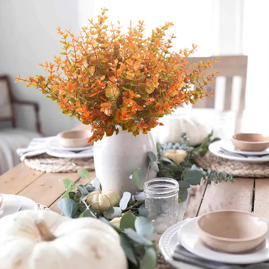 Artificial Fall Flowers Outdoor Garden Decor
