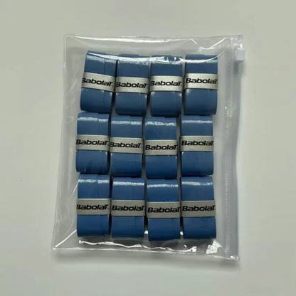 12PCS Babolat Tennis Racket Overgrip Sweat Band Absorption PU Badminton Racket Handle Grip Tennis Griptape Padel Racket Grip