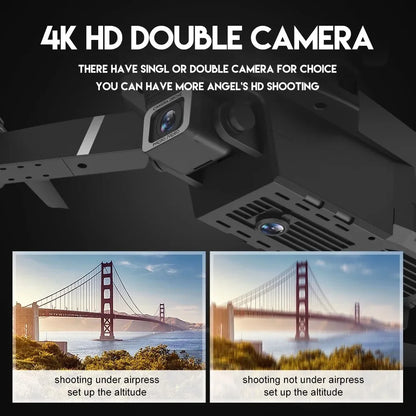 E88Pro Foldable RC Drone 4K/1080P HD Cam